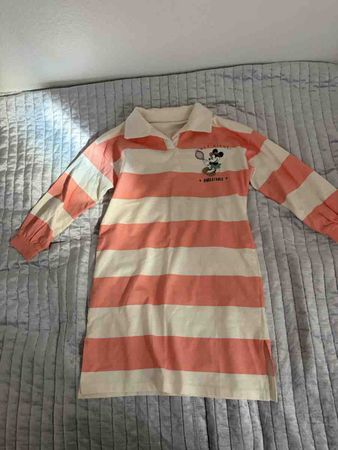 Robe fille Disney rayée, taille 122, comme neuve