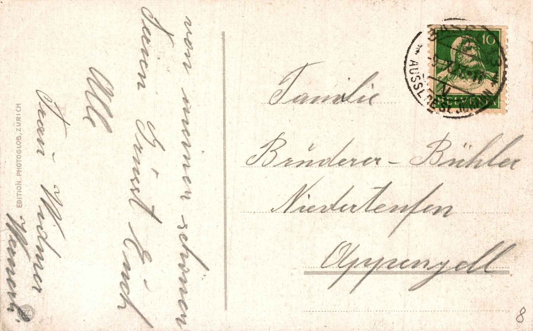 Ansichtskarten: Basel. Bahnhof – Gebraucht aus Bronschhofen von Astore 1