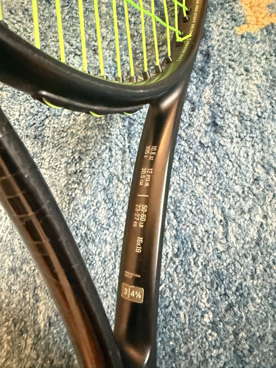 Pro Staff Racchette: Wilson Pro Staff six one 100 v13 – Nuovo (secondo la descrizione) da Kriens venduto da wickjulian 2