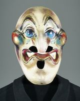 Larve von Guggenmusik - Fasnachtsdeko