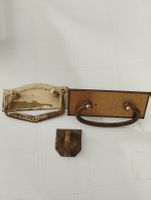 Beschläge, Griffe, antik, 3 Stücke, gebraucht