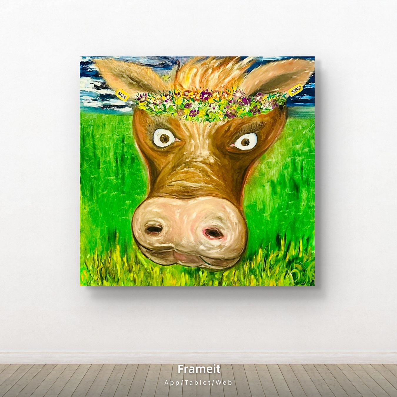 Dipinti: Schone oil Bild/Margo/Kunst Doks – Nuovo e nell'imballaggio originale da Beromünster venduto da dok_b8mf
