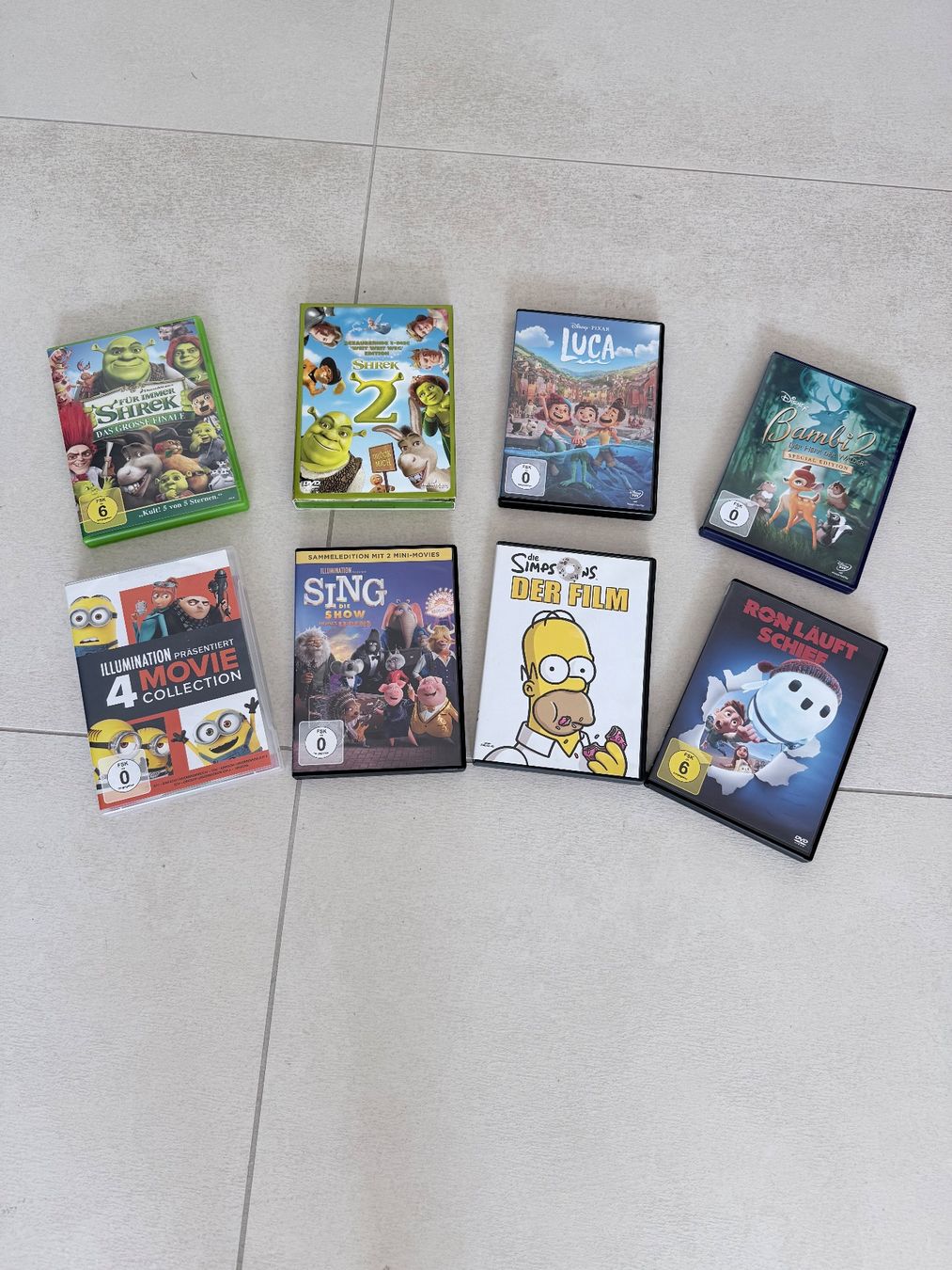 Alle DVDs: 8 Stück DVD Filme – Gebraucht aus Sulgen von Alesnevi