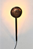 Tisch-, oder Wandlampe aus antiker Kupferpfanne.