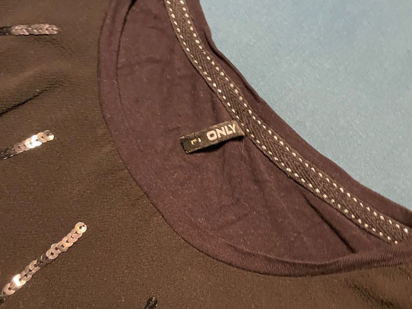 Only Tops: ONLY Shirt, schwarz, Grösse L – Gebraucht aus Bülach von bjoernbenny 1
