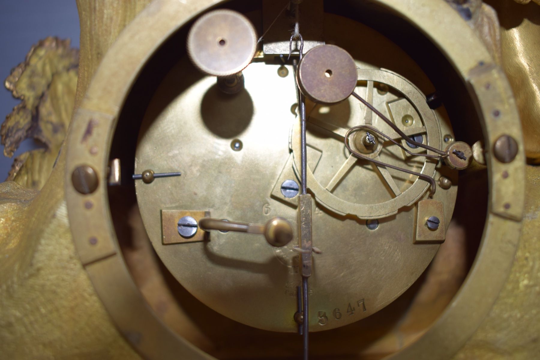Orologi da terra & Orologi da parete: Pendule de cheminée-Kaminuhr – Usato da St-Légier-Chiésaz venduto da Antichorloge 4