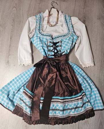 Dirndl Fuchs Gr. 34 mit Bluse