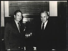 Fotografie Präsident der Manhattan Bank