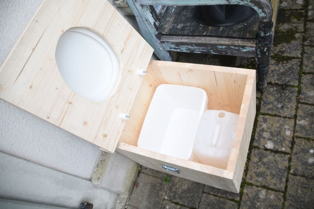 Komposttoilette / Trockentoilette Fichtenholz 21kg Kaufen auf Ricardo