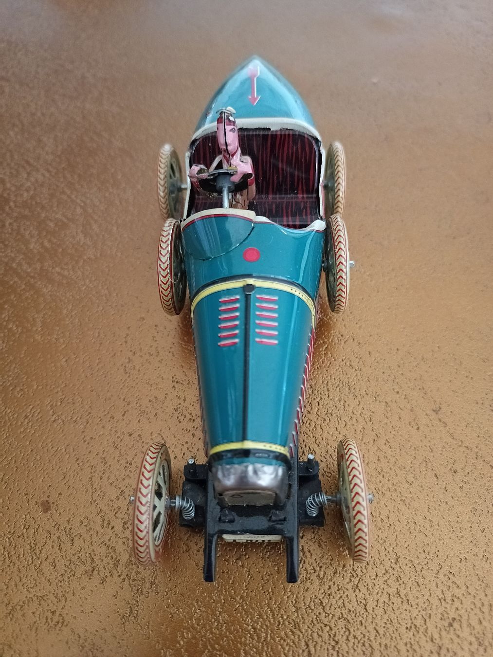 Spielzeuge: Ein Paya Blechspielzeugauto Bugatti, 1930 – Gebraucht aus Nottwil von Dorje67 2