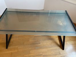 Glastisch 152 x 76 x 73 zu verkaufen