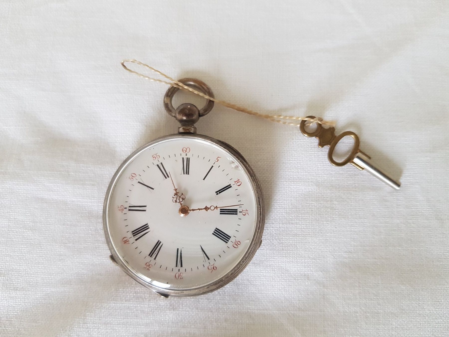 Orologi: Taschenuhr mit Schlüssel – Usato da Luzern venduto da inca55