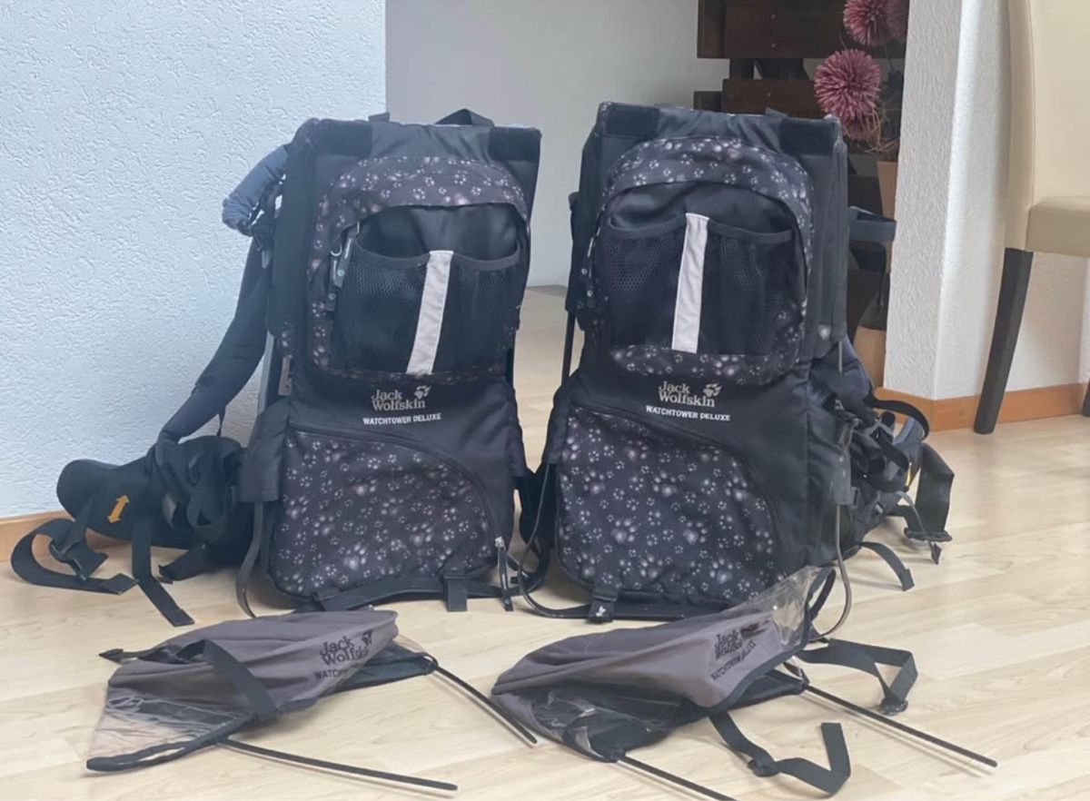 Jack Wolfskin Marsupi portabebè: Tragerucksäcke Jack Wolfskin Watchtower Deluxe – Usato da Dietwil venduto da Botyca01
