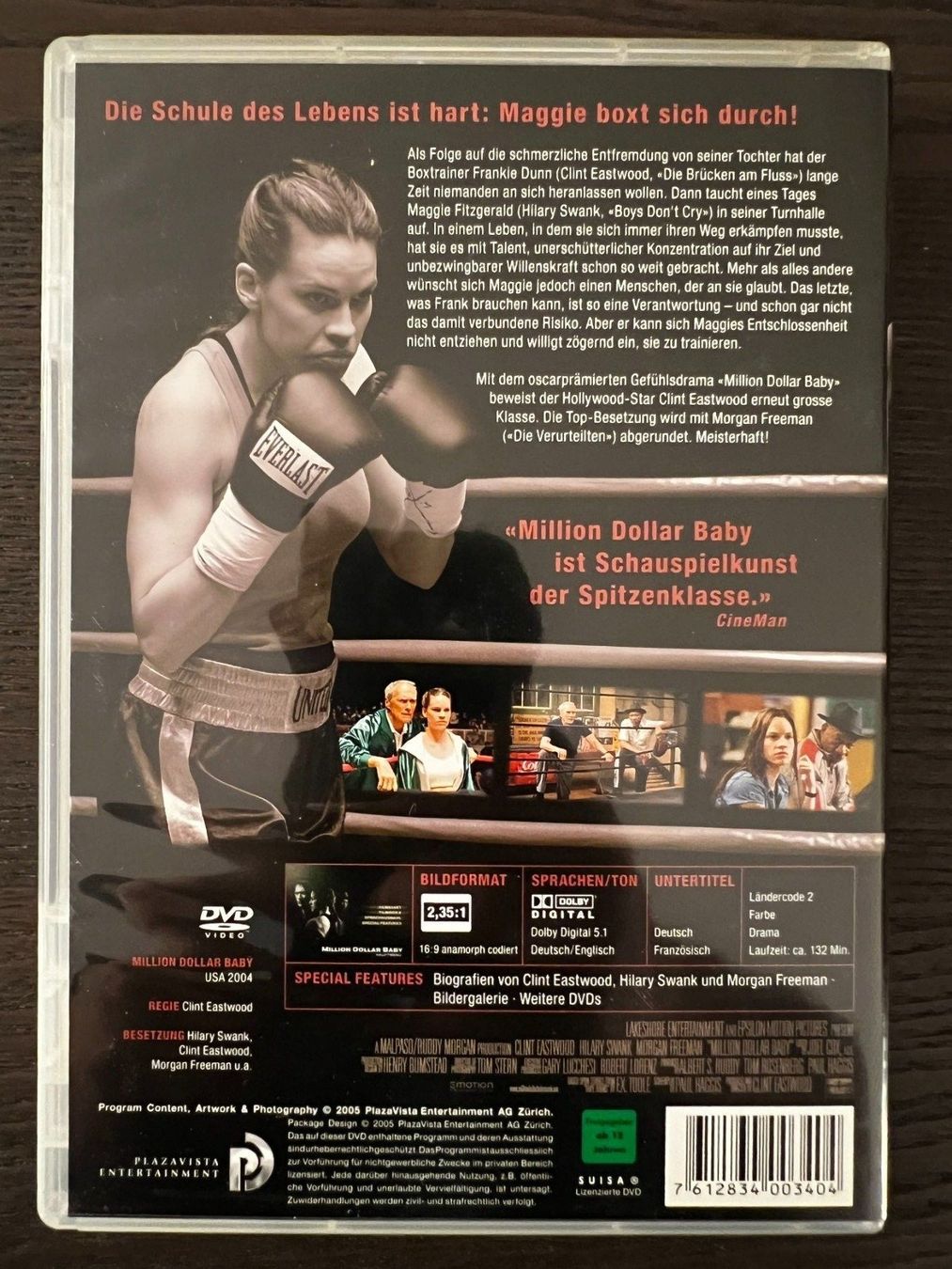 Tutti i DVDs: Million Dollar Baby – Usato da Zürich venduto da FilmFreunde 1