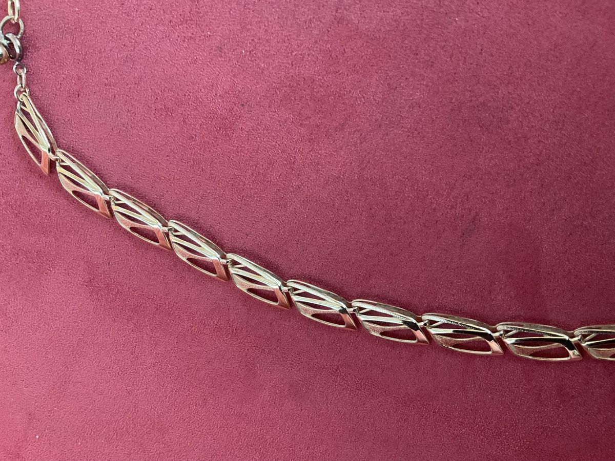 Ketten: Vintage Damen Collier vergoldet – Gebraucht aus Herbriggen von Sehrazade 3