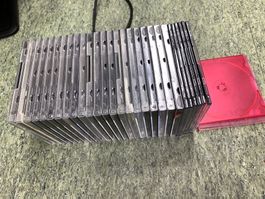 25 CD Hüllen leer, CD Jevel Etui Schalchtel Hülle
