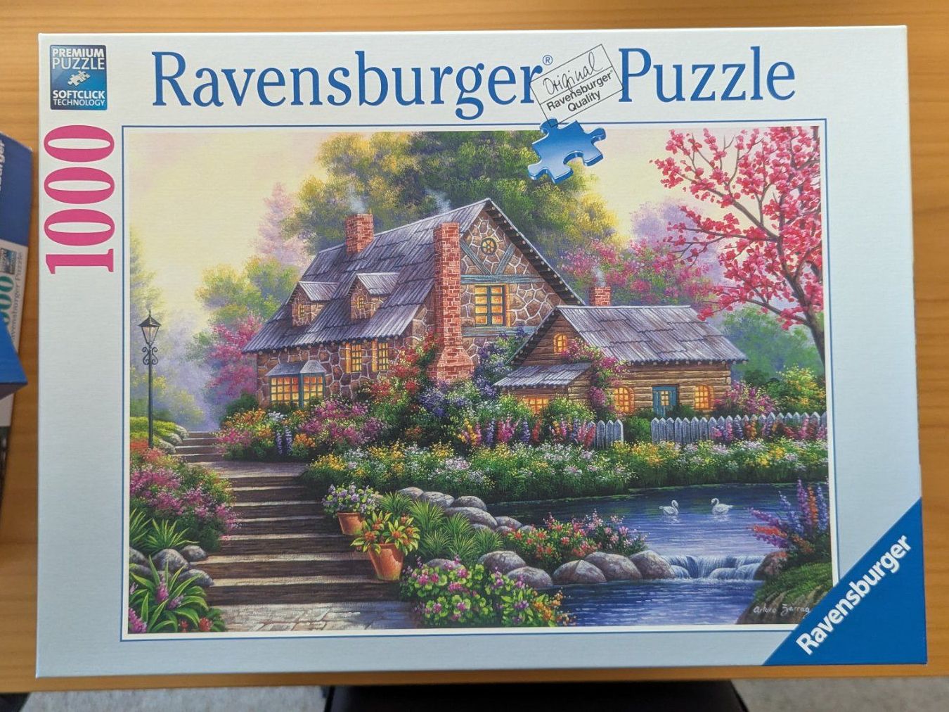 Ravensburger Puzzle: Romantisches Cottage – Usato da Steinmaur venduto da Diadal