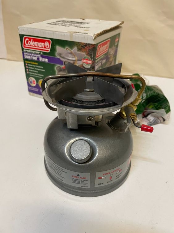 Benzinkocher Coleman 533 Dual Fuel Stove Campingkocher Kaufen auf Ricardo