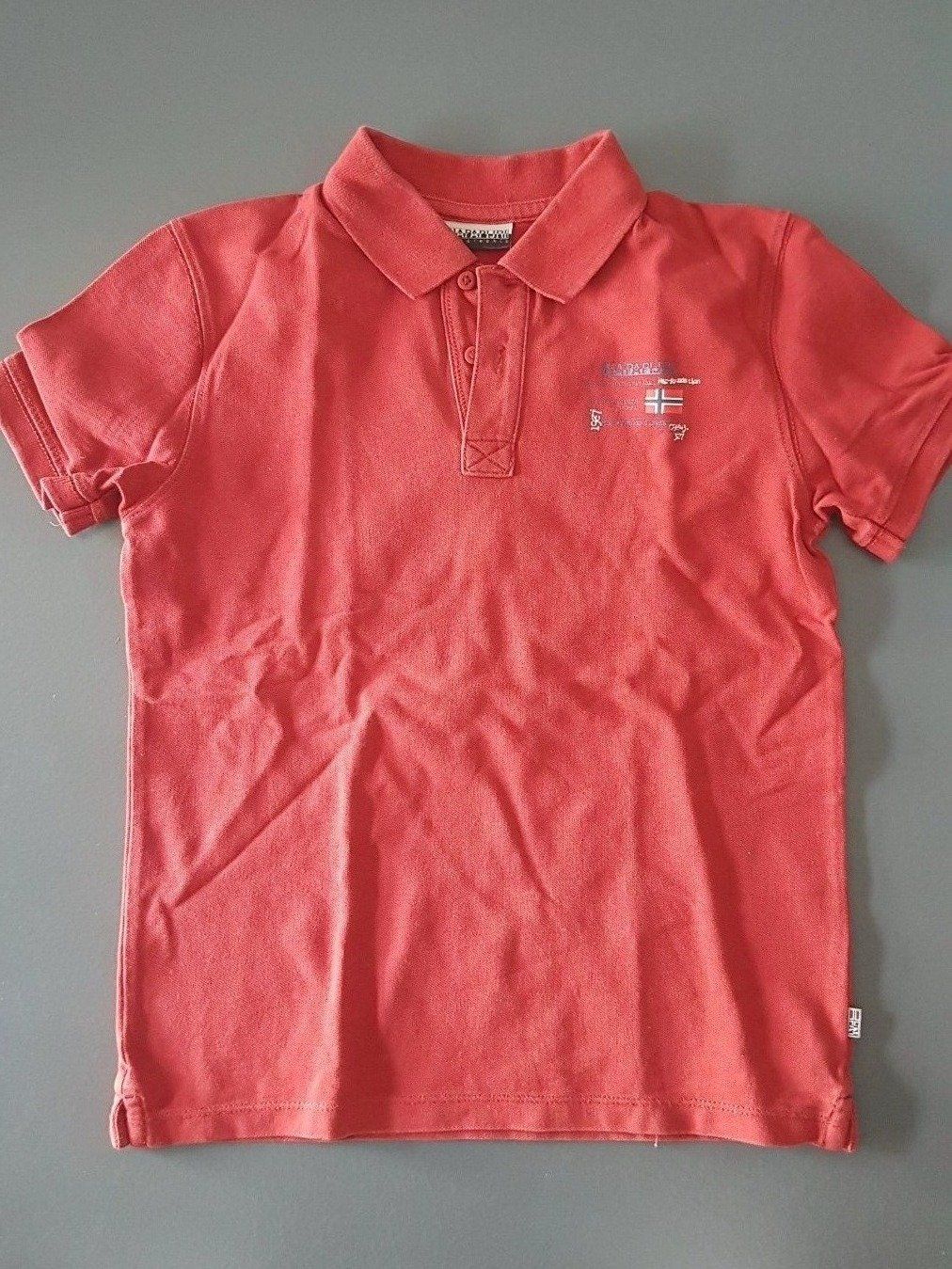 Hemden, T-Shirts & Polos: Poloshirt  Napapijri 140 rot – Gebraucht aus Zürich von Sibetti