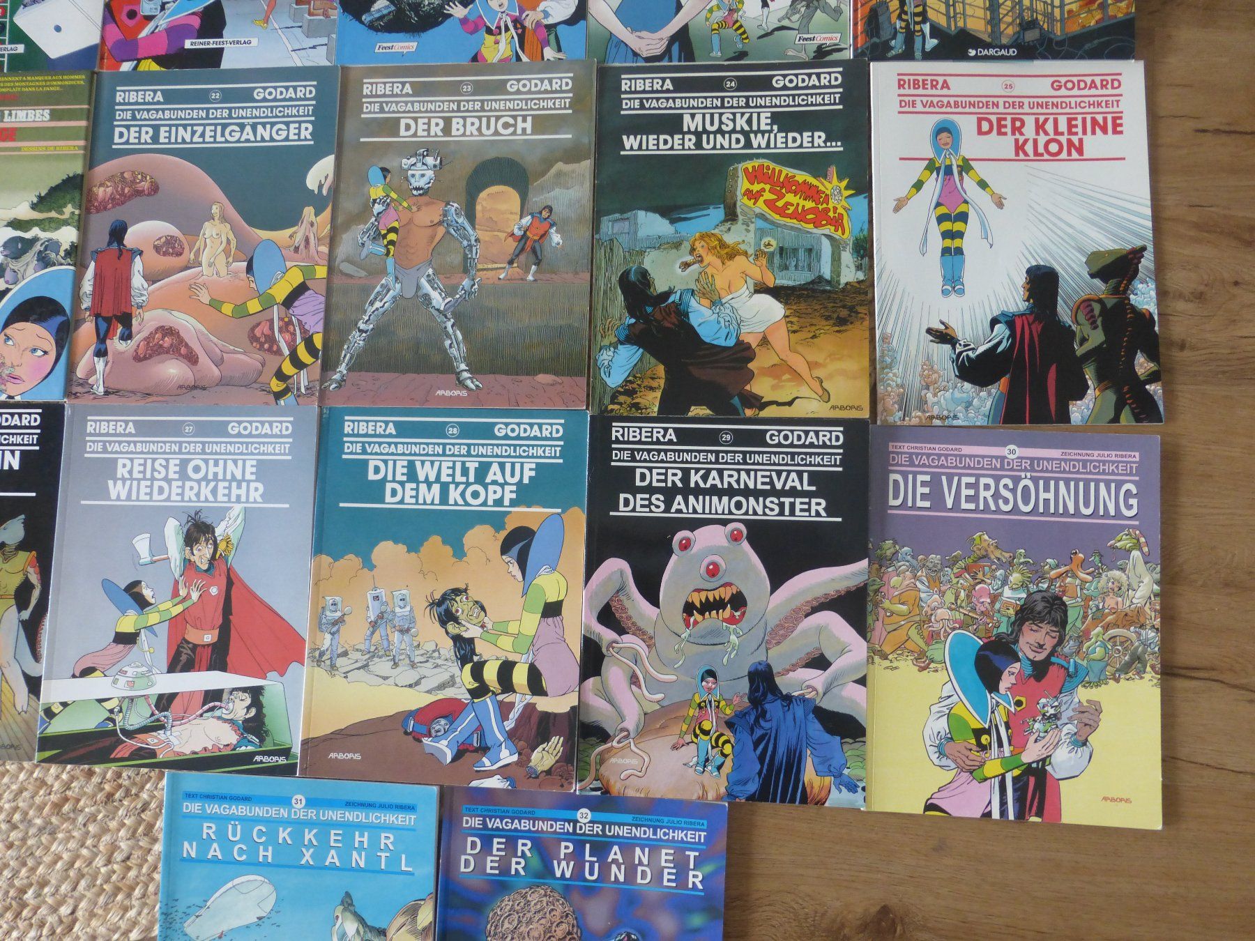 Fumetti: Comic Sammlung Die Vagabunden der Unendlichkeit – Usato da Zumikon venduto da psisound 6