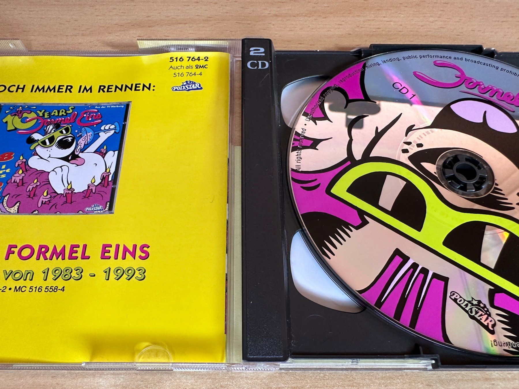 CD: Various – Formel Eins - 36 Turn Around Hits! - 2 CD – Usato da Rikon im Tösstal venduto da Alpenmutz 2