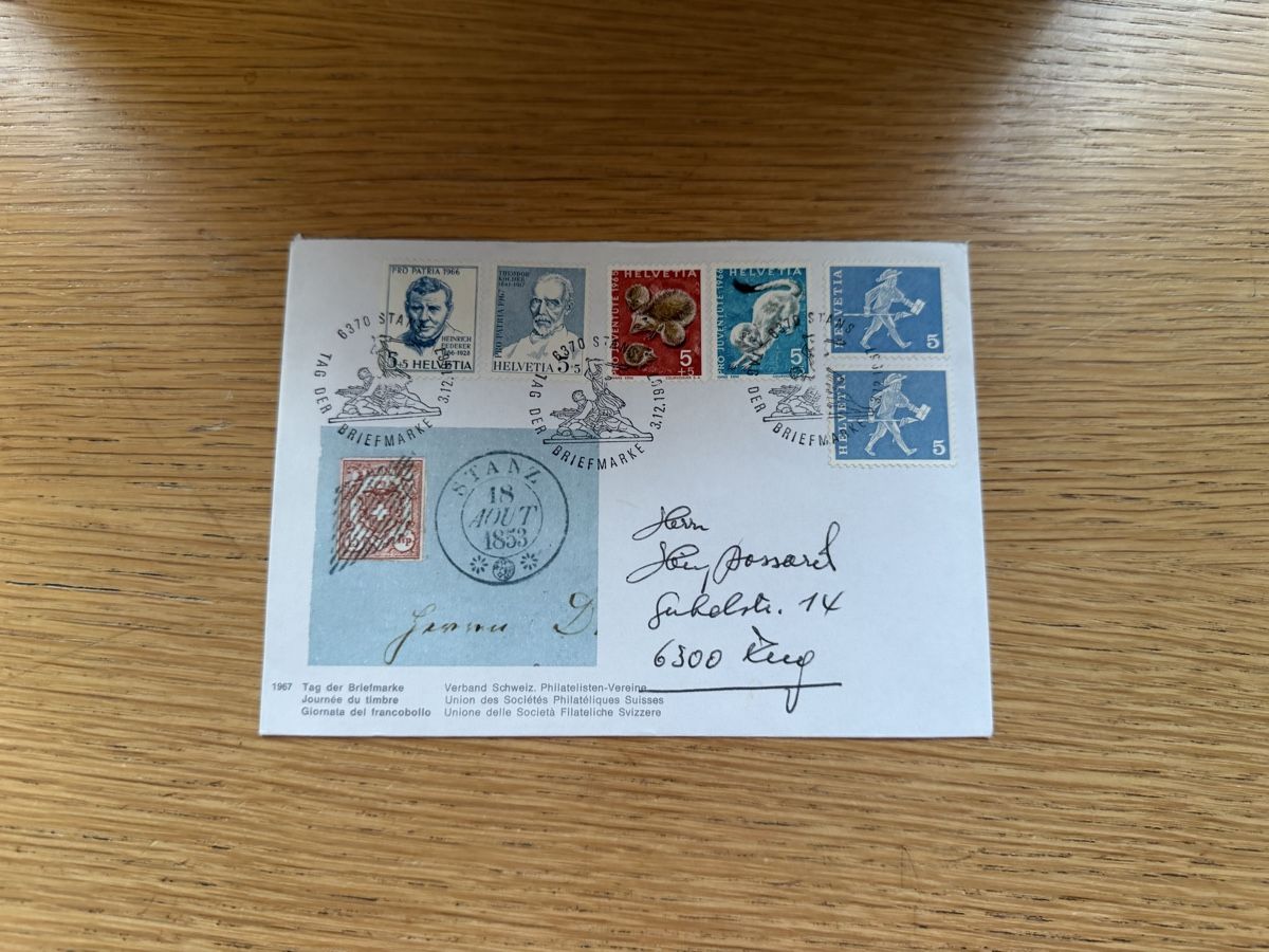 Tutti i francobolli: 5 mal Tag der Briefmarke – Usato da Murgenthal venduto da Tina_4055 2