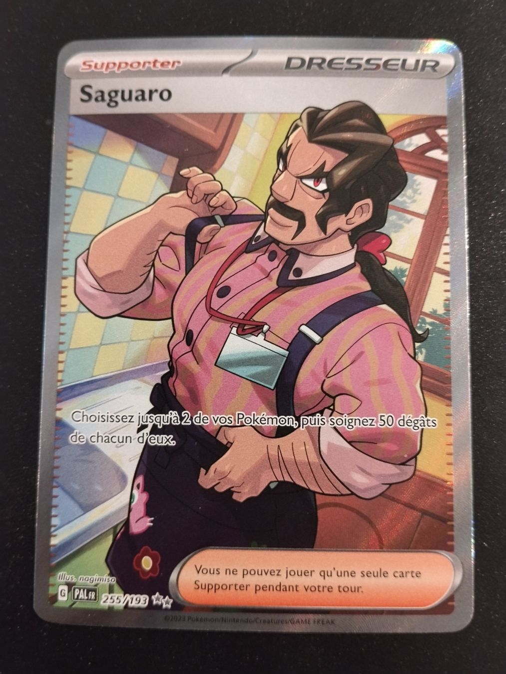 Pokémon Sammelbilder & Trading cards: Pokémon Évolution à Paldea: Saguaro 255/193 FR – Gebraucht aus Palézieux-Village von oufoux08