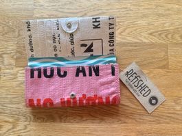 Portemonnaie Pink Refished neuwertig Recycling-Material