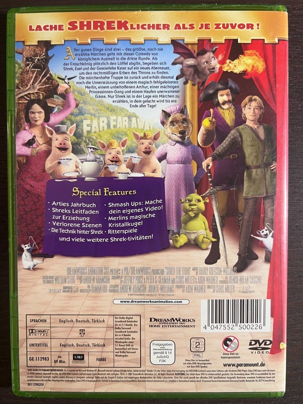 Tous les DVDs: Shrek der Dritte – D'occasion à Zürich par FilmFreunde 1