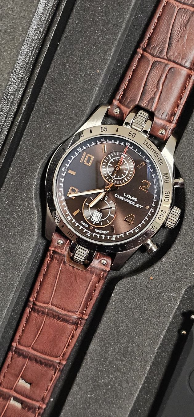 Orologi: Louis Chevrolet - Speedway LC21 Brune – Nuovo (secondo la descrizione) da Genève venduto da Fresko01 6