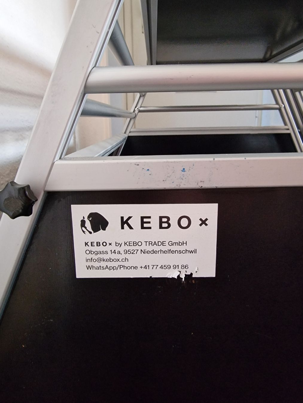 Gabbie, trasporto & Sicurezza: Hundetransport Box Kebox – Usato da OLTEN venduto da cmyk3 5