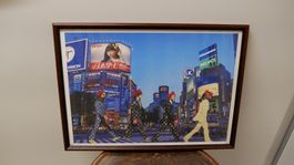 The Beatles Tokio Druck Bilderrahmen Holz Louis Vuitton