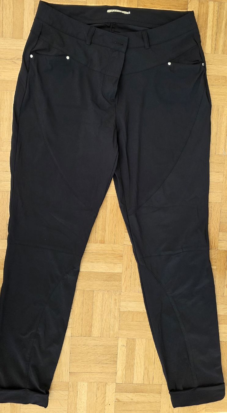 Pantaloni: pantalon noir léger taille 38 – Usato da Yverdon-les-Bains venduto da van_dq65 4