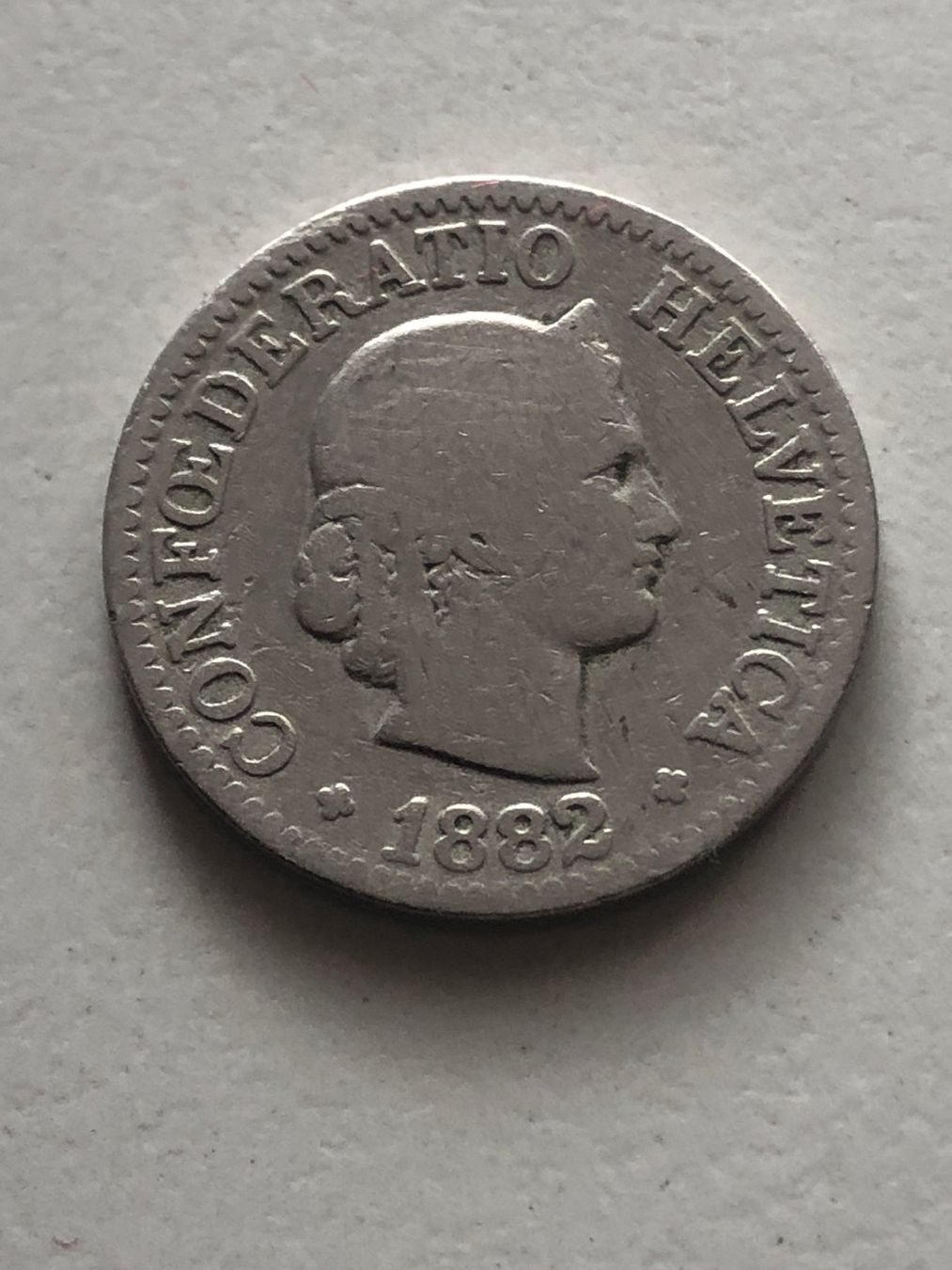 Tutti le monete: 10 Rp. 1882 – Usato da Schötz venduto da Odpa