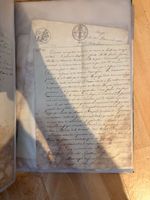 Document Ancien rare, manuscrit original authentique!