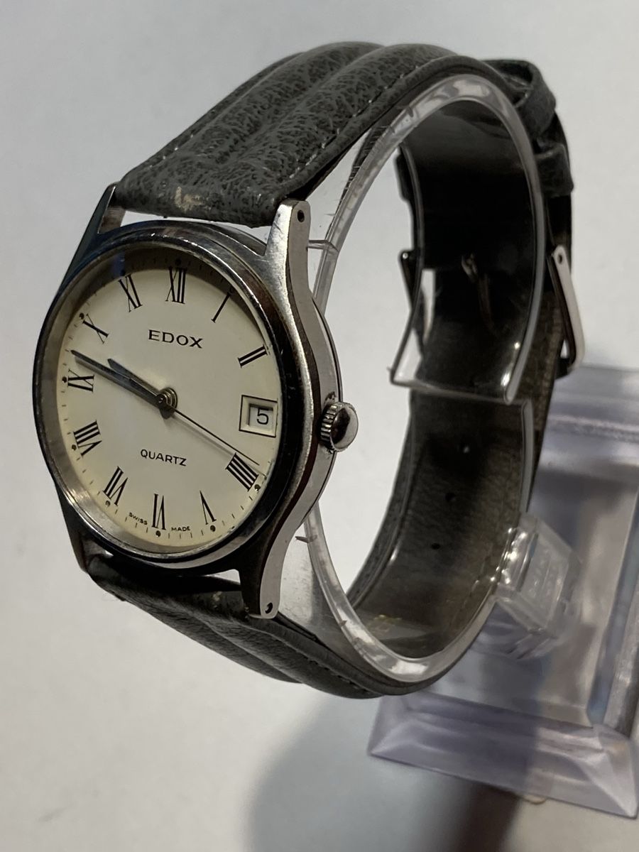 Edox Orologi: Edox quartz vintage Uhr 34 mm – Usato da Glattbrugg venduto da vintagemania 1