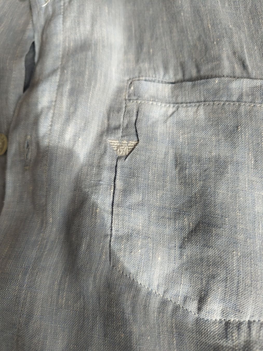 Armani Camicie, T-shirt & Polo: Armani Junior Leinen Hemd gr 146-152/12J – Nuovo (secondo la descrizione) da Gams venduto da bigwolfi-schnuggel 4