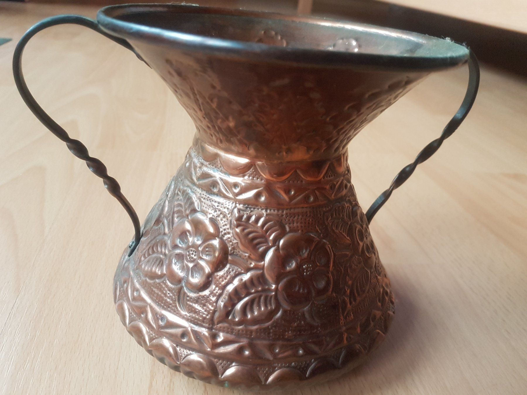 Vasi & Recipienti: KUPFERGEFÄSS BLUMENVASE – Usato da Sax venduto da prinzenrollen