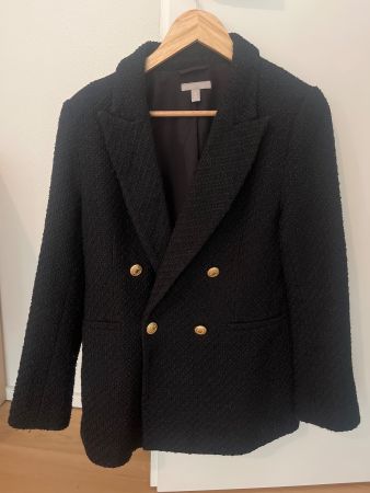 Blazer schwarz Grösse 36 neuwertig