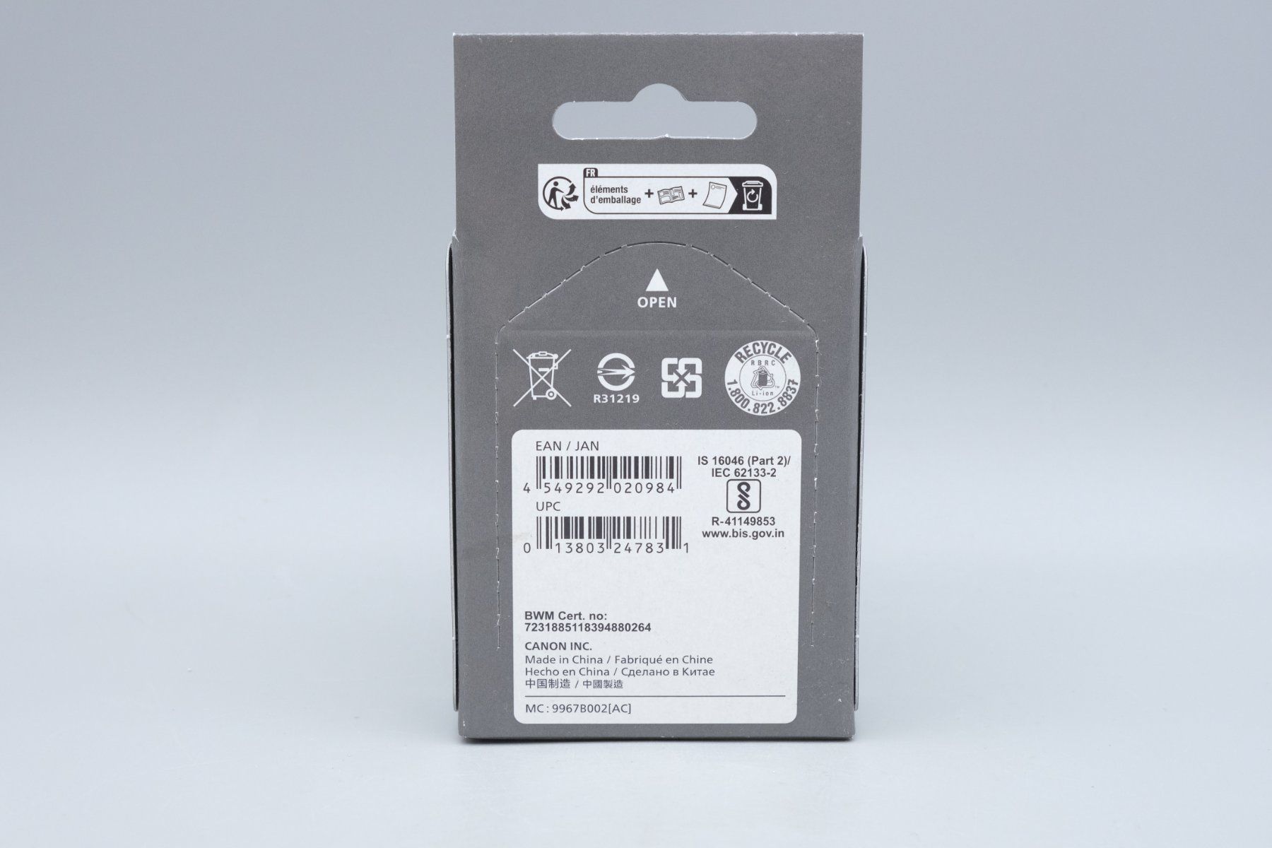 Canon Batterie: Canon LP-E17 Akku original NEU – Nuovo e nell'imballaggio originale da Ramsen venduto da Studio82 1