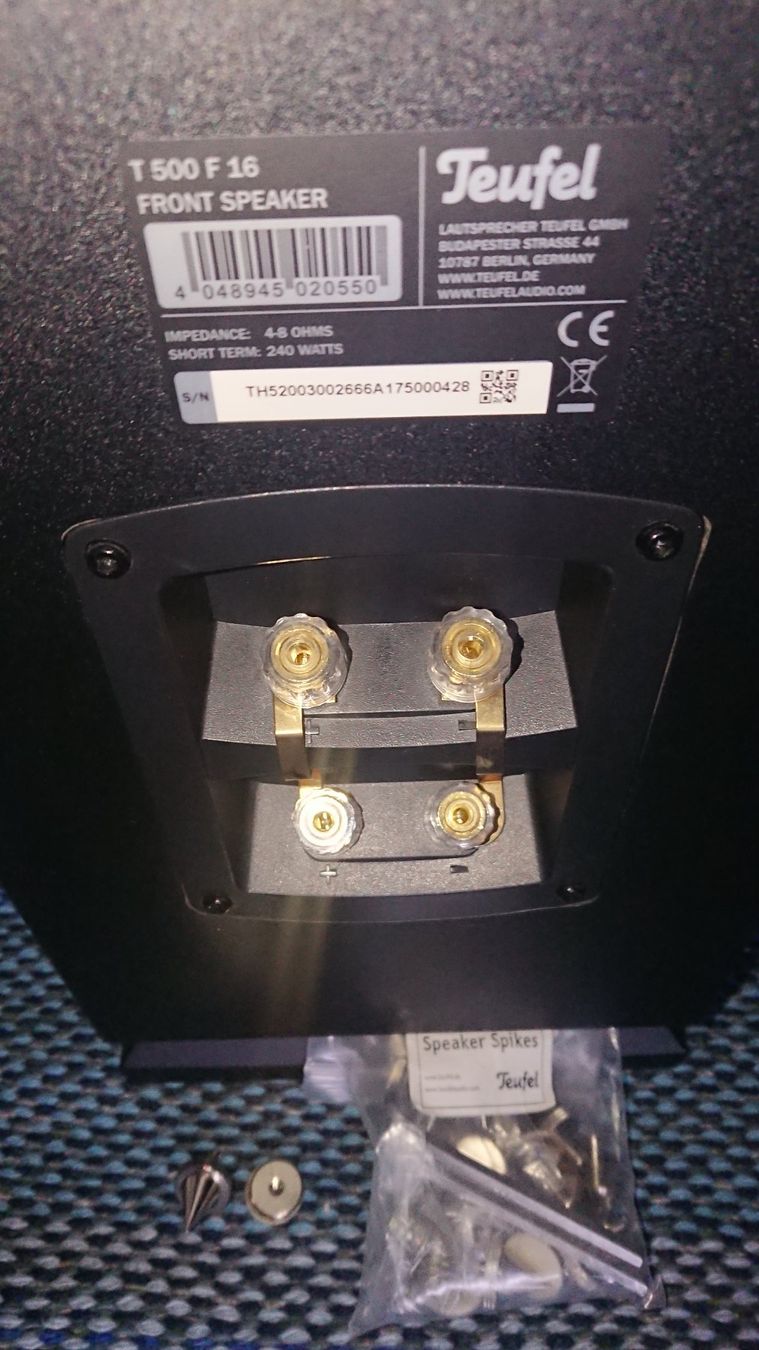 Teufel Receiver: Teufel Kombo Set 500 schwarz – Gebraucht aus Mittelhäusern von beramos 7