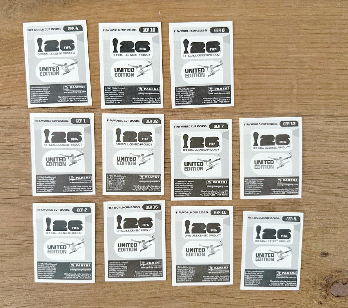 Panini Carte collezionabili: WM 2026 Panini Team Deutschland – Nuovo e nell'imballaggio originale da Schlieren venduto da freesoul 1
