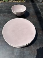 5 Teller Ø 26cm und 3 Müeslischalen Ø 16.5, IKEA