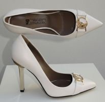 Versace, Originali e Nuovi! scarpe di pelle bianche n.36