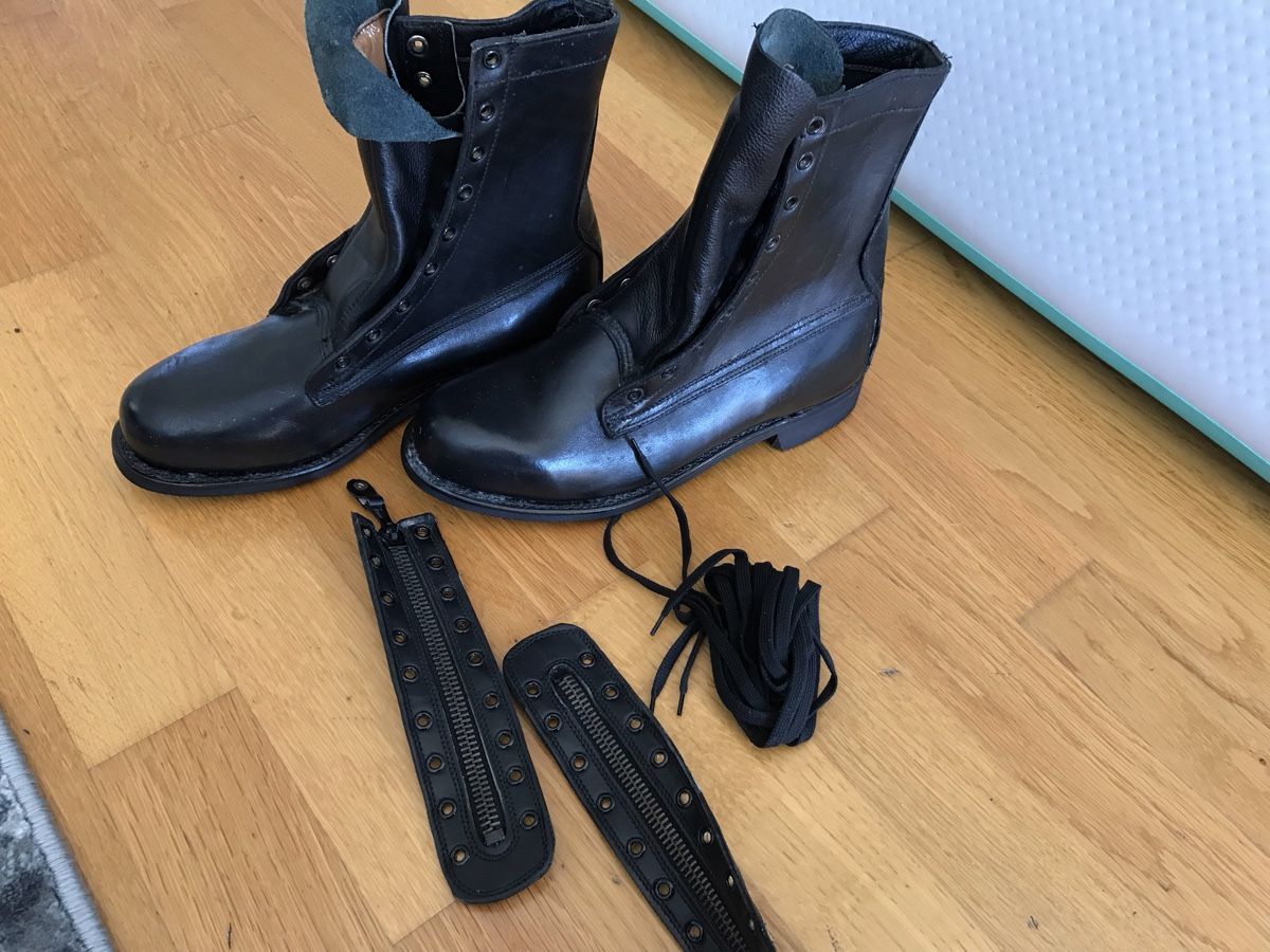 Scarpe da uomo: Stiefel Leder Gr 41 – Nuovo (secondo la descrizione) da St.Gallen venduto da bubo2008