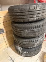 Verkaufe 4 Sommerreifen Continental 195/65 R15 mit Felgen