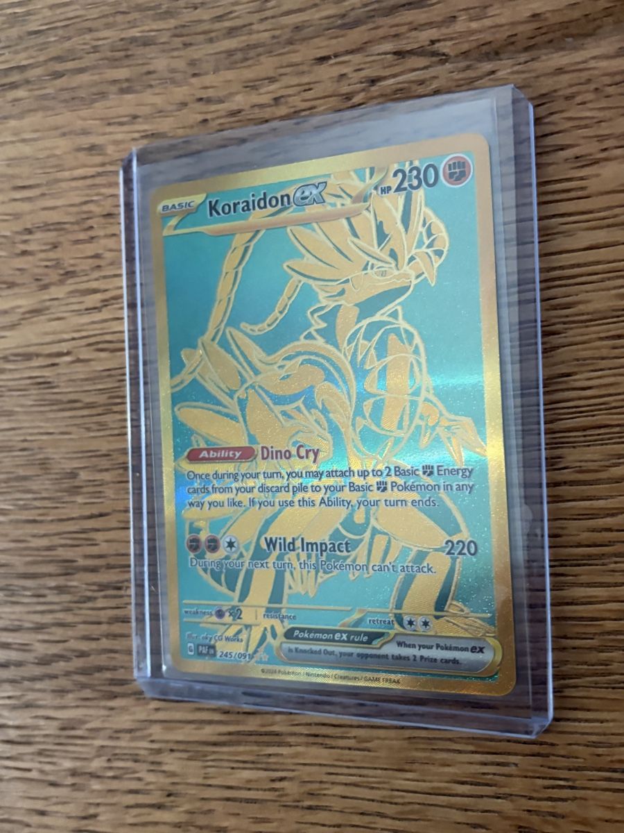 Pokémon Sammelbilder & Trading cards: Pokemon Koraidon ex hyper rare card – Neu (gemäss Beschreibung) aus Aeschi SO von Fran1385 4