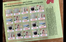 Coop Sammelpass Sammelkarte