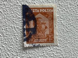 Polen Briefmarke