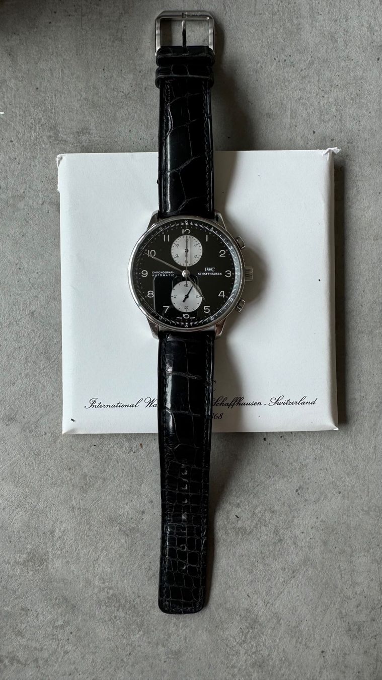 IWC Orologi: IWC CHRONOGRAPH PORTUGUESE 40mm FULL SET – Usato da Bubikon venduto da Mtr1608 2